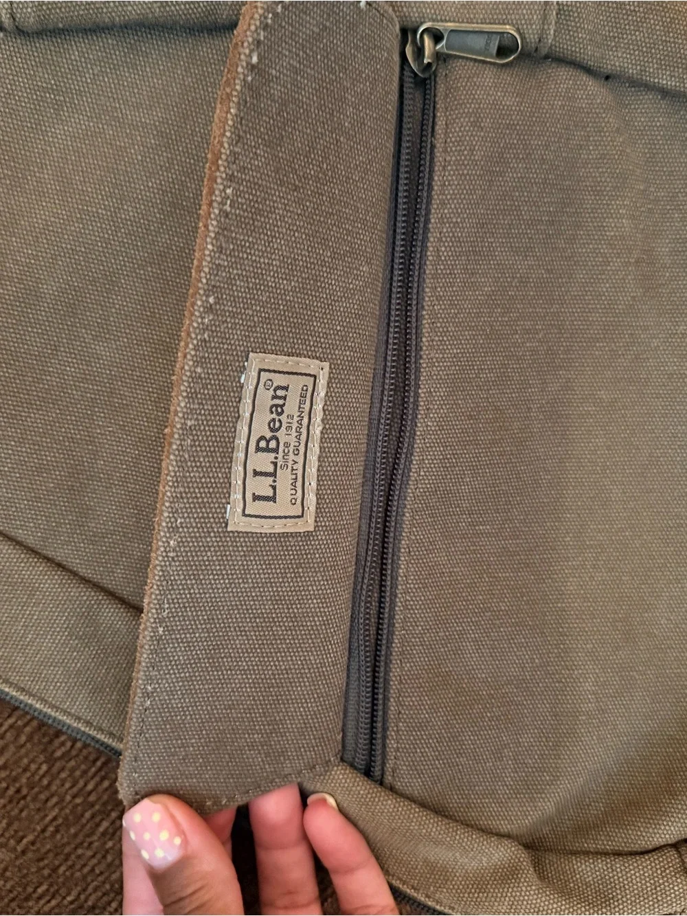 Vintage 90s LL Bean Ameribag Healthy Back Bag Crossbody Sling